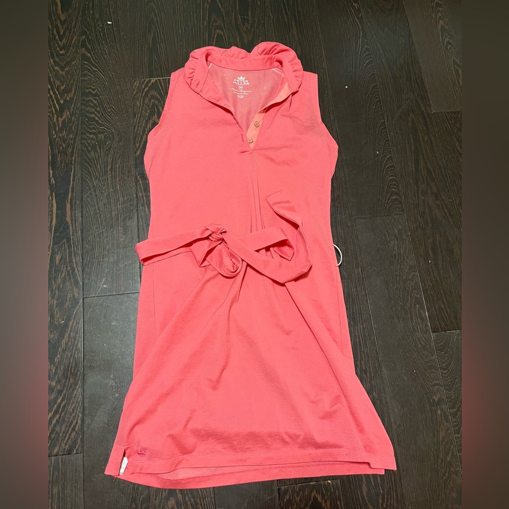 Peter Millar Coral Sleeveless Dress